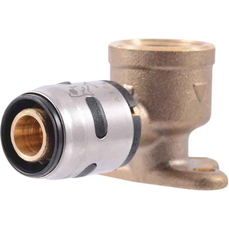 SharkBite K334A EvoPex 1/2 In. x 1/2 In. 90 Deg. Push-to-Connect Drop-Ear Plastic Elbow