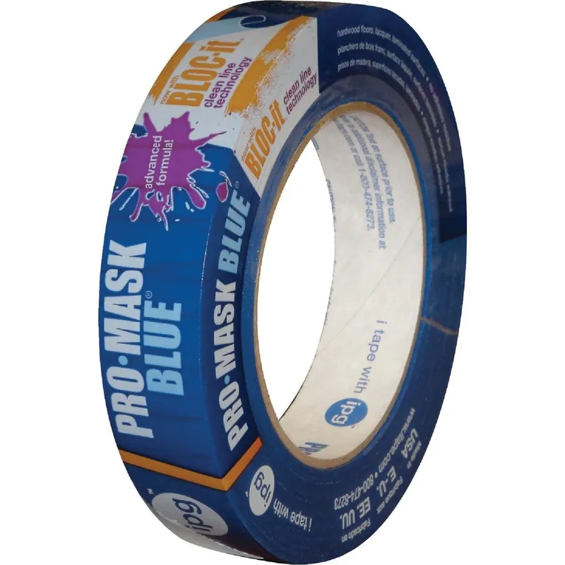 IPG 9531 ProMask Blue 0.94 In. x 60 Yd. Bloc-It Masking Tape