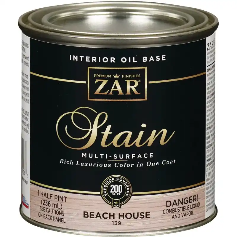 ZAR 13906 Oil-Based Wood Stain Beach House 1/2 Pt. Replacement MPN