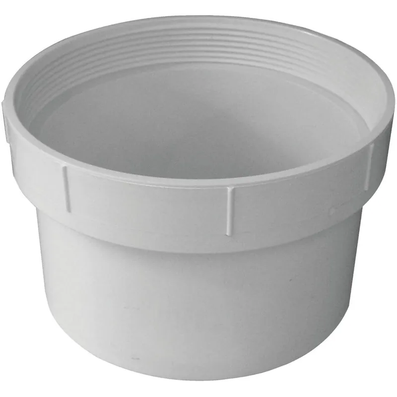 IPEX 414236BC Canplas 6 In. PVC Sewer and Drain Cleanout Body