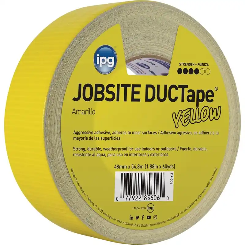 Intertape 20C-Y 2 DUCTape 1.88 In. x 60 Yd. General Purpose Duct Tape Yellow