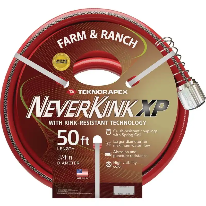 Teknor Apex 9846-50 NeverKink XP 3/4 In. x 50 Ft. Farm & Ranch Hose