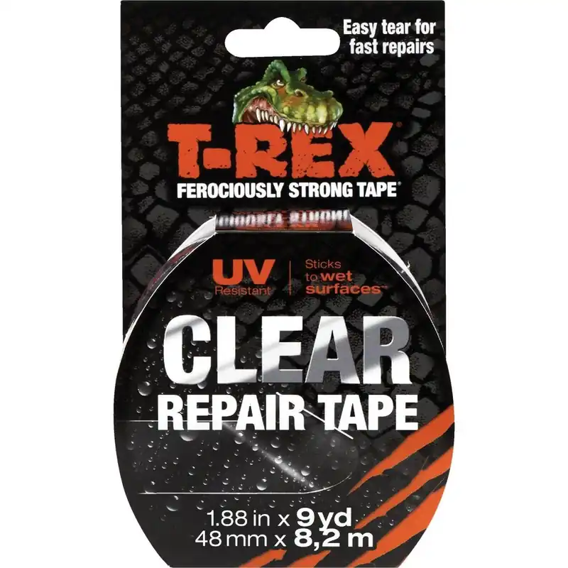 T-REX 241535 Repair Tape Clear 1.88 In. x 9 Yd.