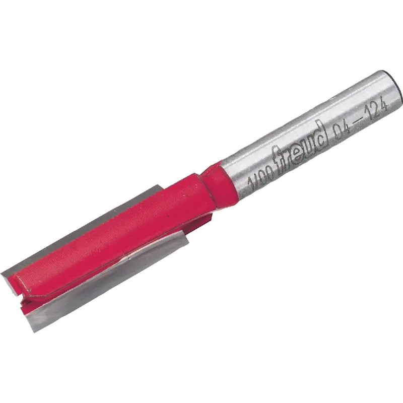 Freud 04-124 Carbide Tip 3/8 In. Double Flute Straight Bit