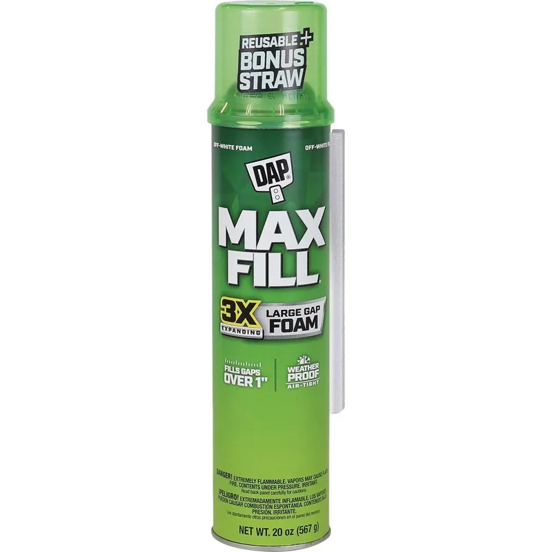 DAP 7565020012 Max Fill Triple Expanding Foam Sealant