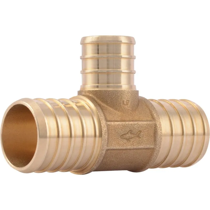SharkBite UC416LFA Barb Reducing Brass PEX Tee