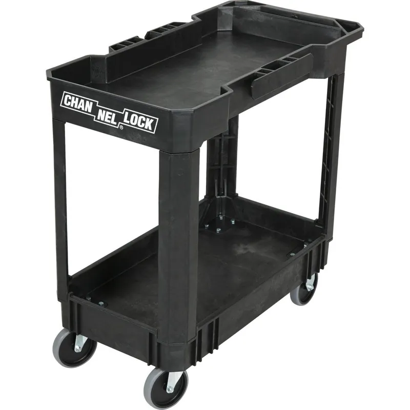 Channellock 326089 Heavy-Duty 240 Lb./Shelf Utility Cart