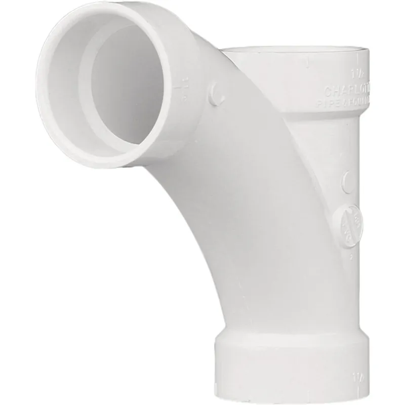 Charlotte Pipe PVC005010600HA Tee-Wye DWV PVC Tee