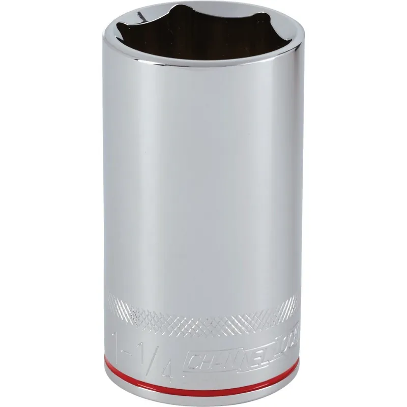 Channellock 366951 Standard 1/2 In. Drive 1-1/4 In. 6-Point Deep Standard Socket