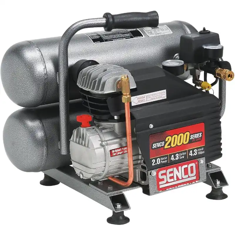 Senco PC1131 Portable 125 psi Twin-Stack Air Compressor