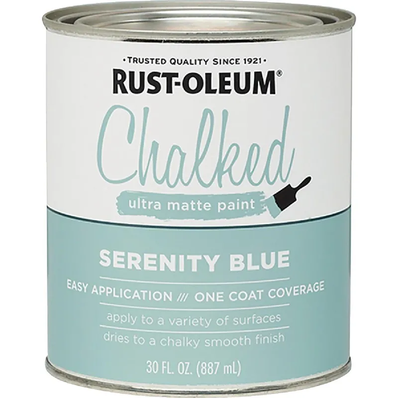 Rust-Oleum 285139 RSO285139 Chalked Serenity Ultra Matte 30 Oz. Chalk Paint