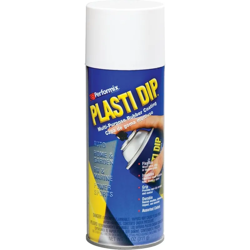 Performix 11207-6 Plasti Dip White 11 Oz. Aerosol Rubber Coating Rubber Coating Spray Paint
