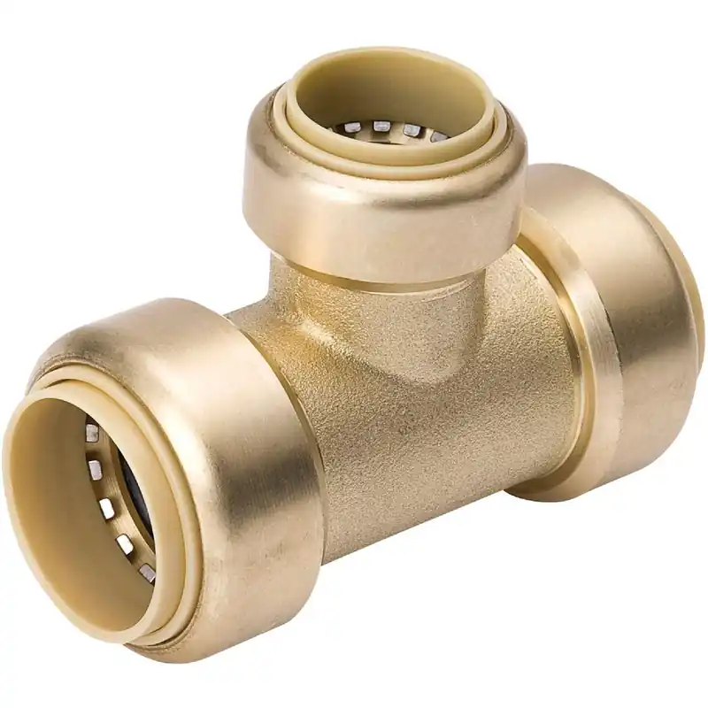 ProLine 6632-443 Push Fit Brass Tee