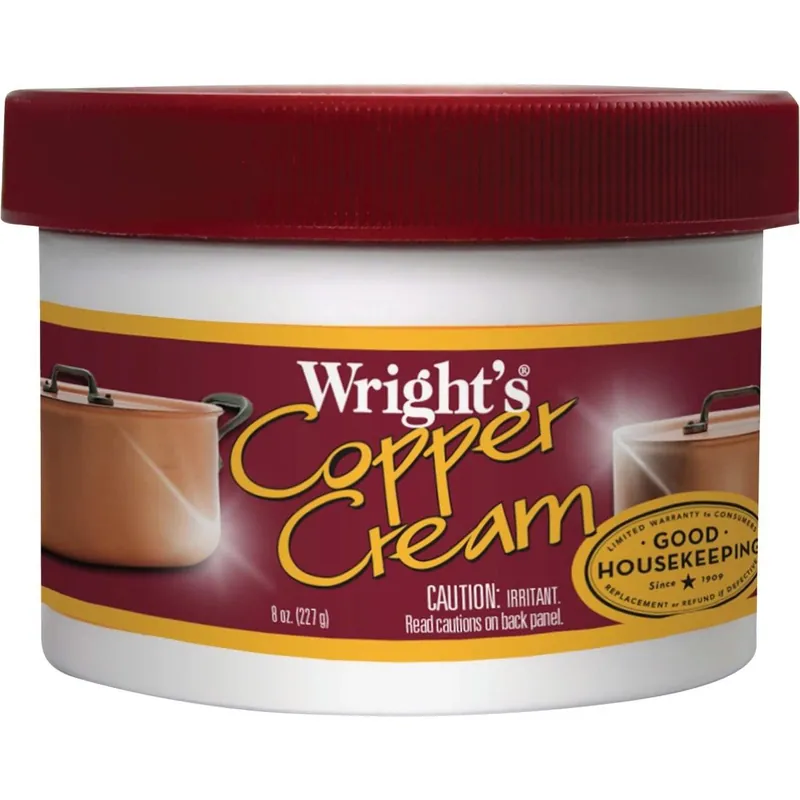 Weiman 340 Wright's 8 Oz. Copper Cream Polish