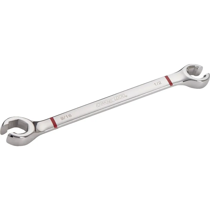 Channellock 302938 Standard 1/2 In. x 9/16 In. 6-Point Flare Nut Wrench