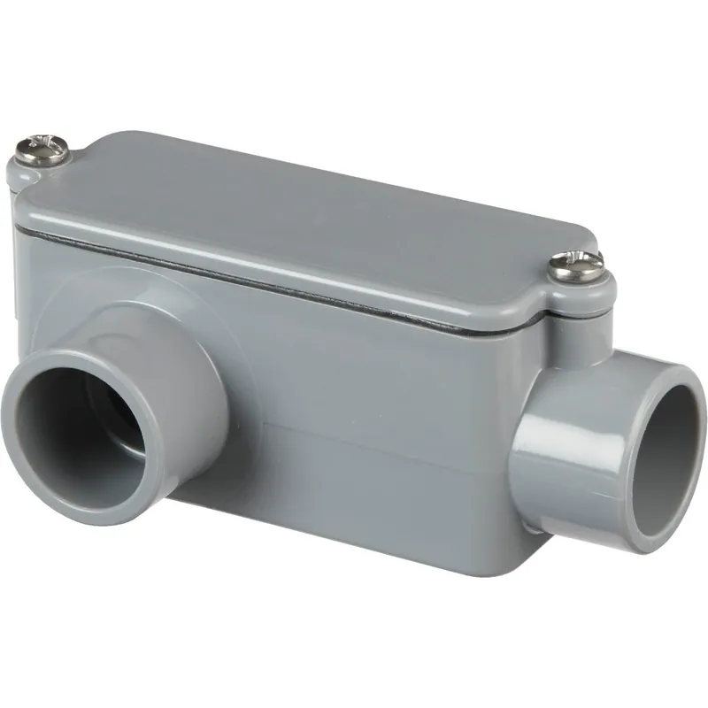 ABB E985DCTN Carlon 1/2 In. PVC LR Access Fitting