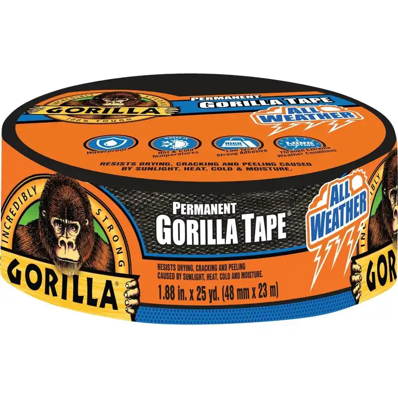 Gorilla Glue 6009002 All Weather Repair Tape 1.88 In. x 25 Yd.