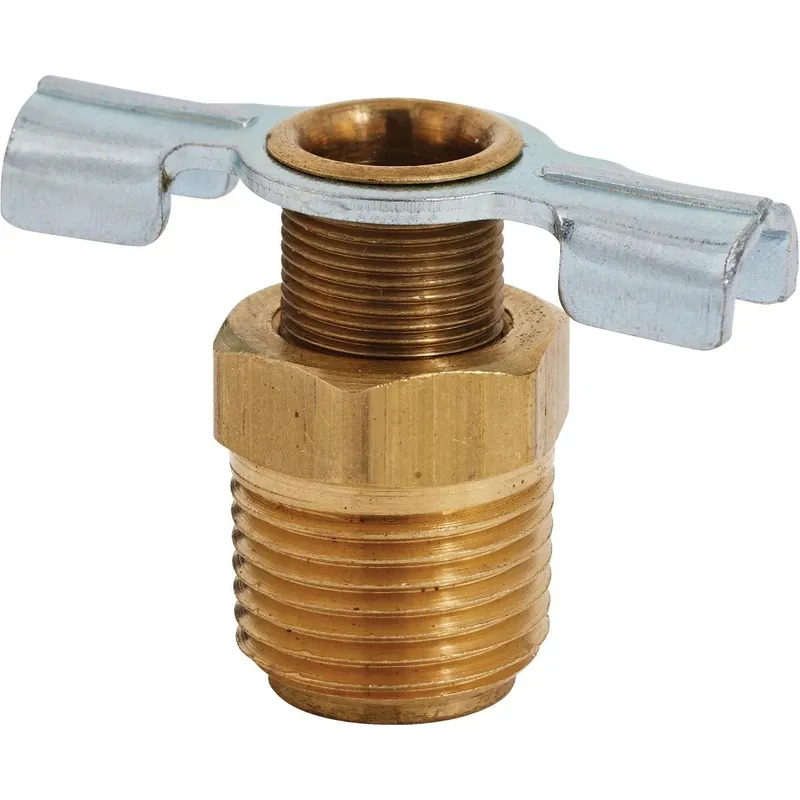 Milton S-614-6 3/8 In. NPT Brass Drain Cock