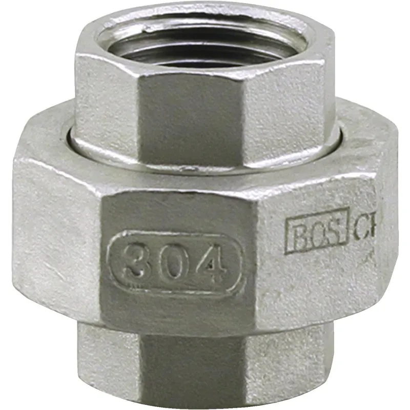 PLUMBEEZE U2-SSU-10 1 In. FIP Stainless Steel Union