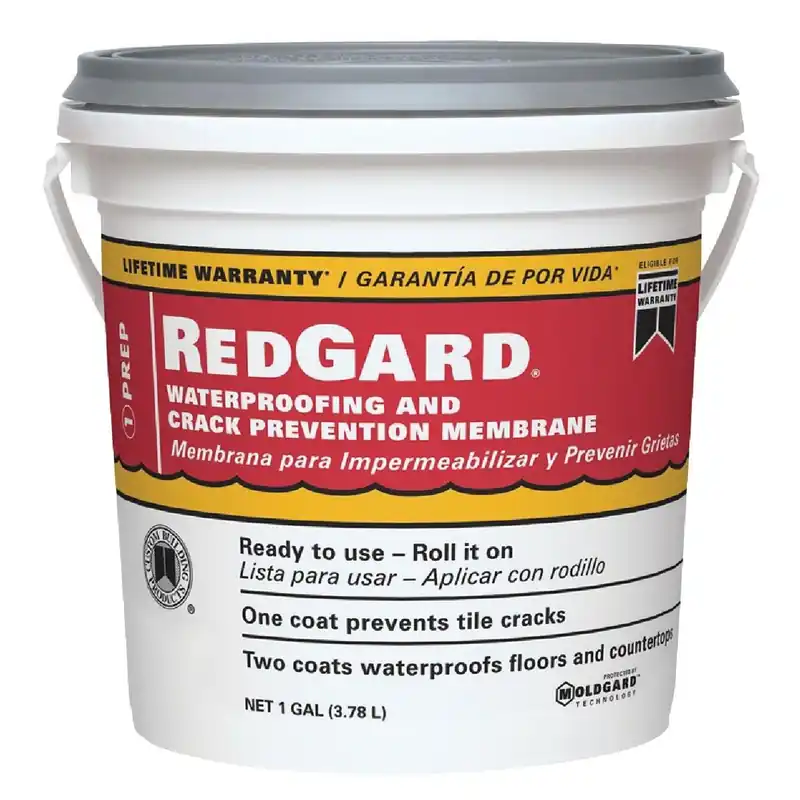 RedGard LQWAF1-2 Waterproofing Membrane 1 Gallon
