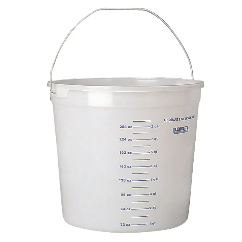 Leaktite 10Q12NM0012 Clear Plastic Pail 10 Qt Replacement MPN
