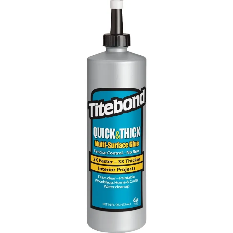 Titebond 2404 Quick & Thick Multi-Surface Wood Glue 16 Oz