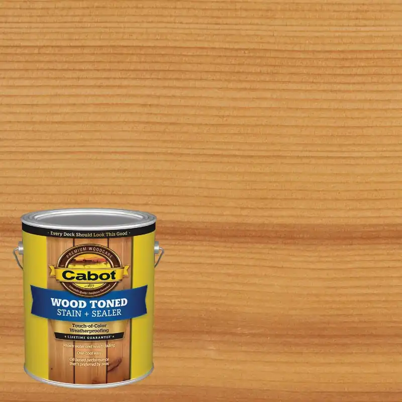 Cabot 140.0003000.007 Alkyd/Oil Base Wood Toned Deck & Siding Stain Natural 1 Gal. Replacement MPN