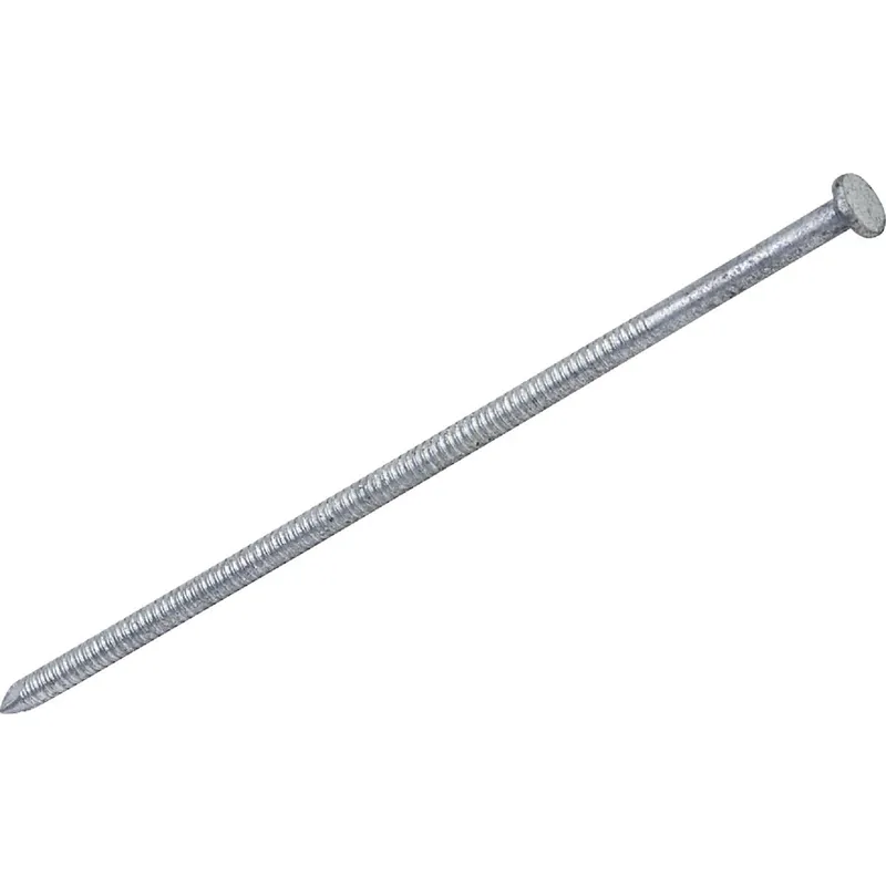 Grip-Rite 60HGTPOBK 60d x 6 In. 5 ga Hot Galvanized Ring Shank Pole Barn Nails (510 Ct., 30 Lb.)