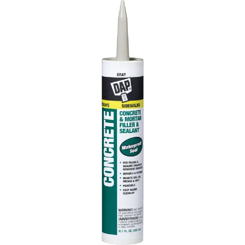 DAP 18096 Dap Concrete Sealant 10.5 Oz Gray Concrete Sealant