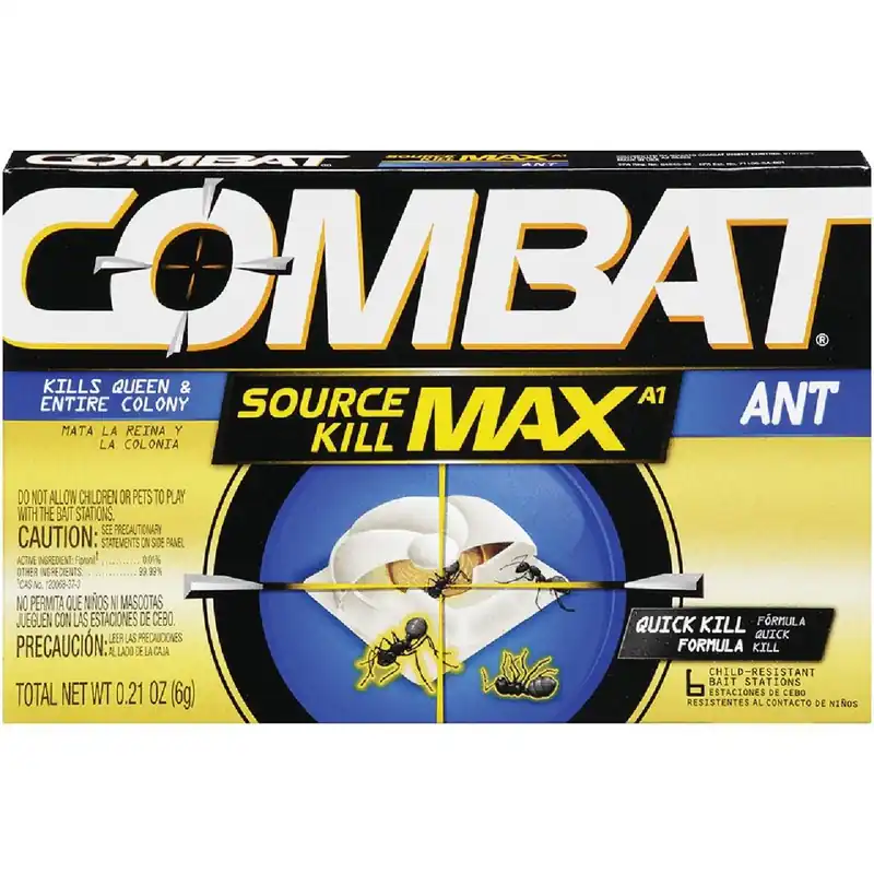 Combat DIA55901 Solid Ant Bait Station 0.21 Oz (6-Pack)