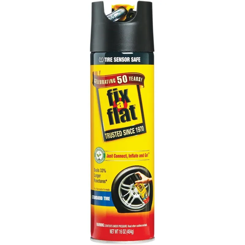 FIX-A-FLAT S60420 Fix-A-Flat 16 Oz. Aerosol Tire Puncture Sealer and Inflator