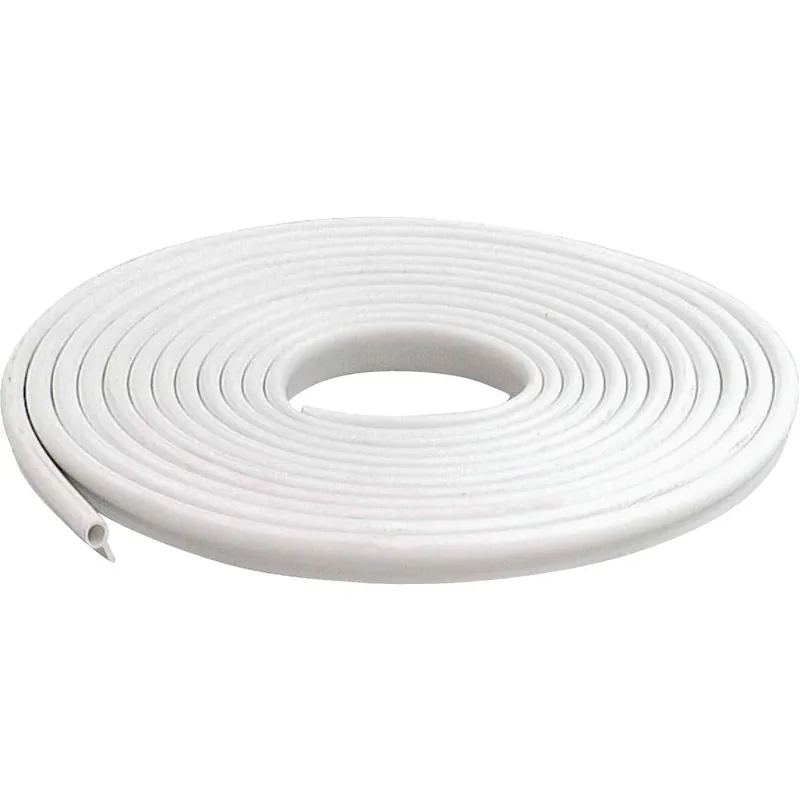 M-D 78394 Rigid White Door Jamb Weatherstrip