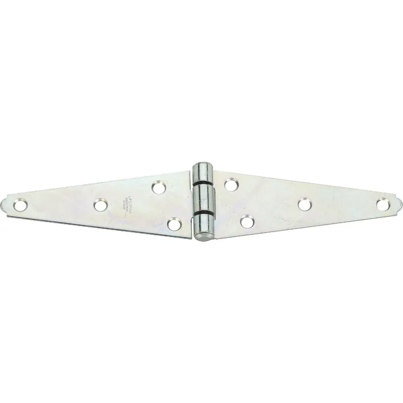 National N128017 1.85 In. x 5 In. Zinc Heavy-Duty Strap Hinge