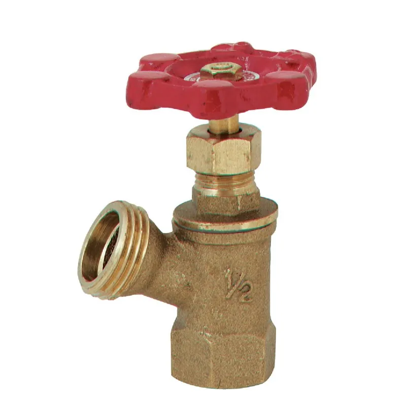 ProLine 102-803 1/2 In. FIP x 3/4 In. Hose Thread Brass Boiler Drain with Stuffing Box