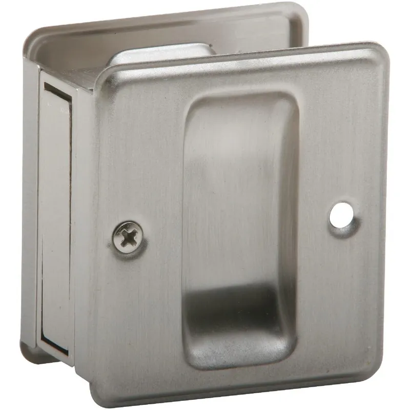 Schlage SC990B-619 Passage Satin Nickel Pocket Door Pull