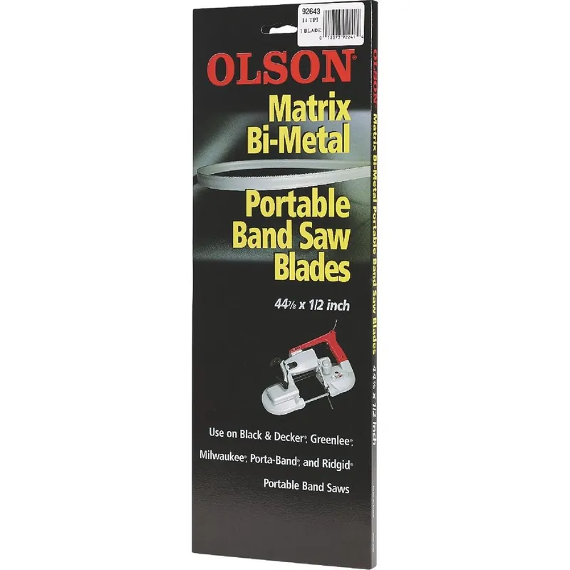 Olson Saw BM92543 Vari Metal Cutting Band Saw Blade 44-7/8 In. x 1/2 In. 10/14 TPI
