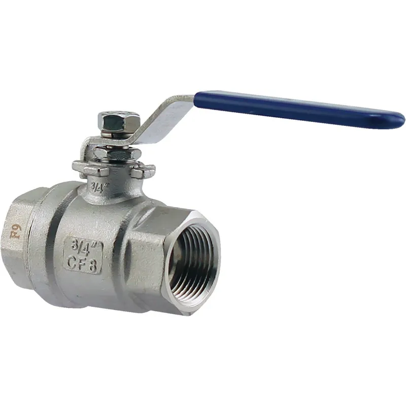 Boshart PEBVSS-1010 PLUMB-EEZE 1 In. FPT Stainless Steel Full Port Ball Valve
