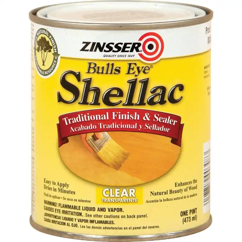 Zinsser 304H Bulls Eye Clear Shellac Quart