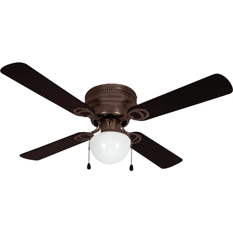 Home Impressions CF42NEP4ORB Neptune 42 In. Oil Rubbed Bronze Ceiling Fan with Light Kit