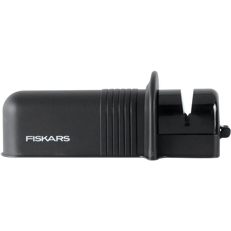 Fiskars 78616984J Groove Blade & Knife Sharpener with Ceramic Wheels