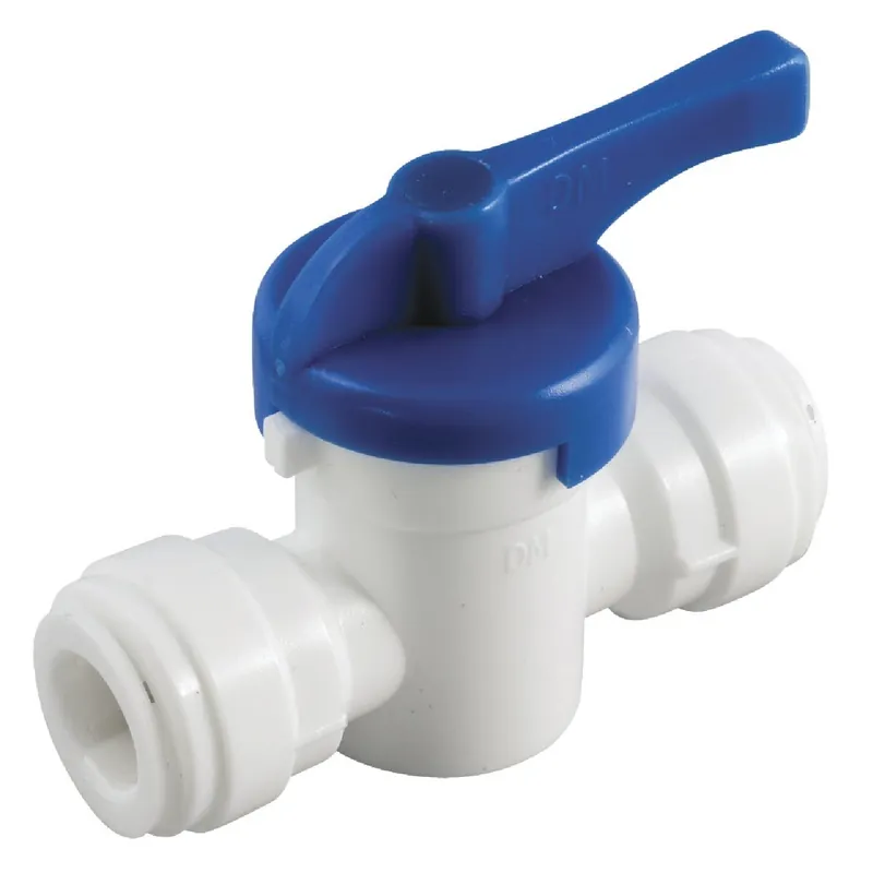 Anderson Metals 53906-04 Plastic Push-In Ball Valve