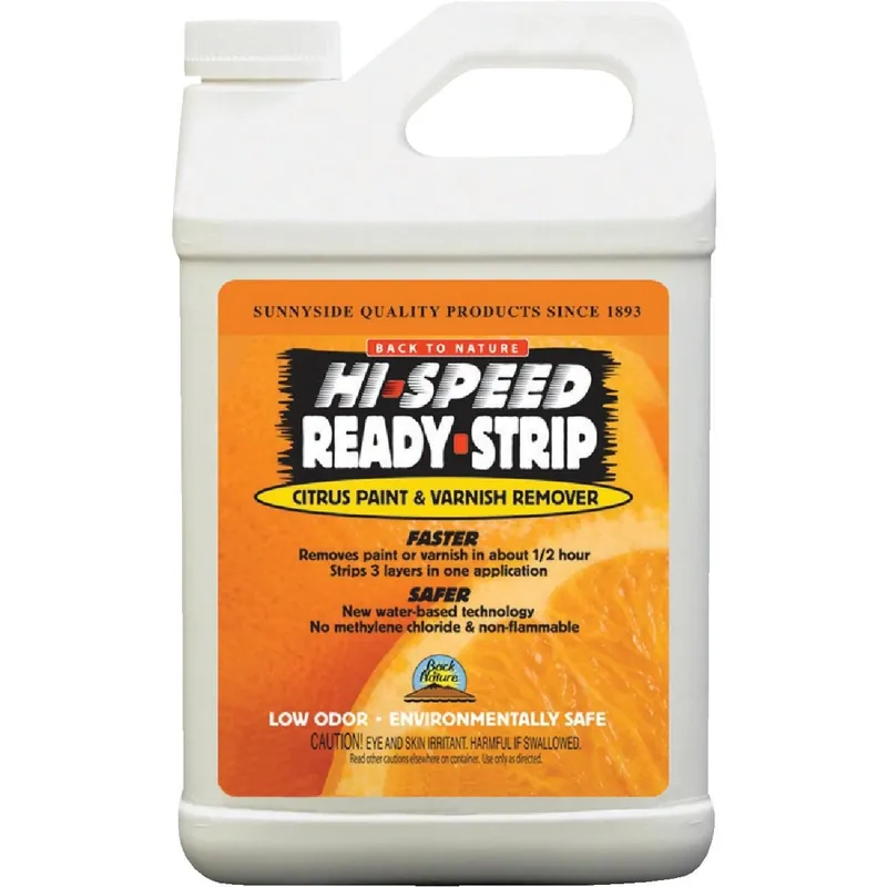 Back to Nature 65664 Ready-Strip 1/2 Gallon Water Soluable Paint & Varnish Remover