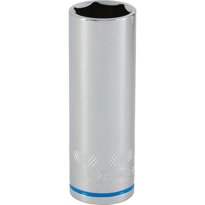 Channellock 351345 1/2 In. Drive 19 mm 6-Point Deep Metric Socket