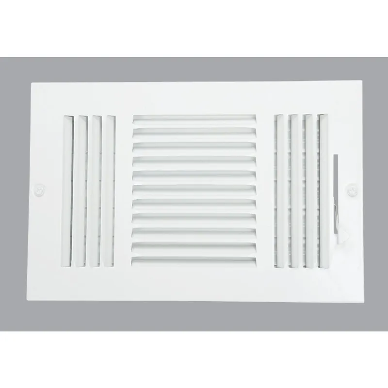 Home Impressions 3SW1006WH-B Wall Register 7.76 In.