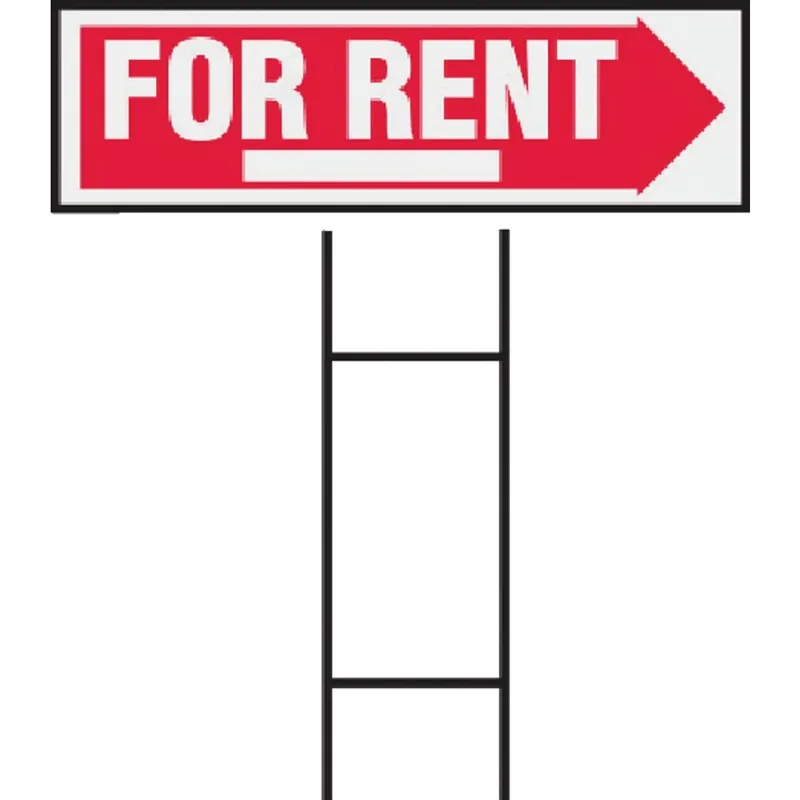 Hy-Ko RS-806 Corrugated Plastic Sign For Rent