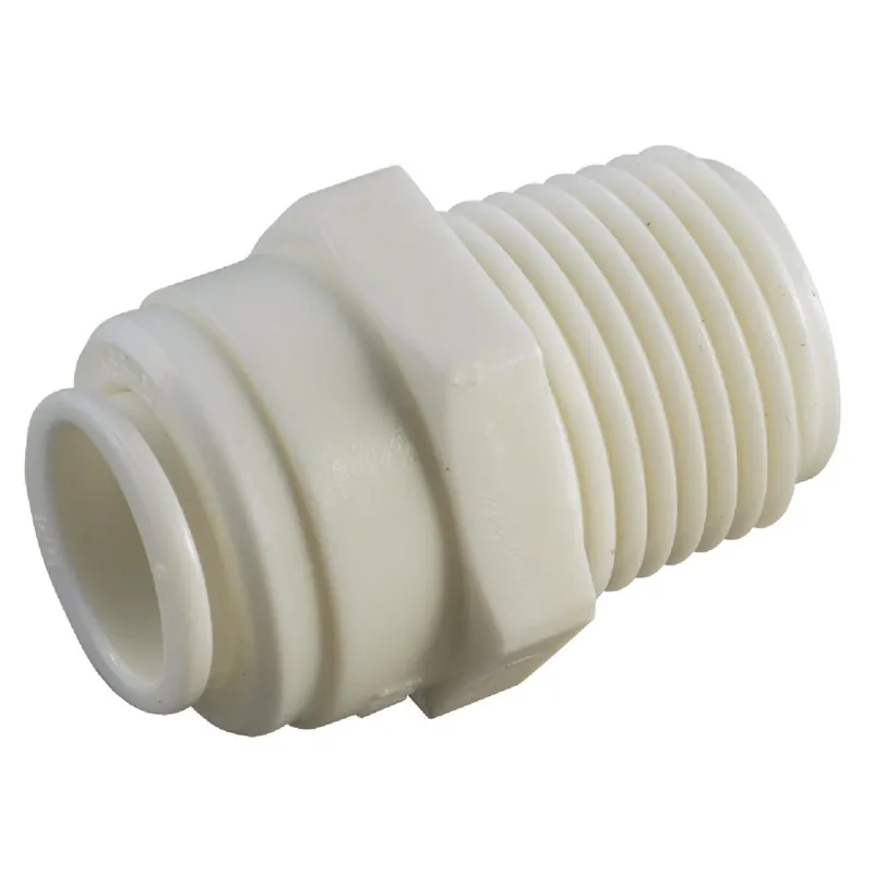 Anderson Metals 53068-1008 Push-In Plastic Connector