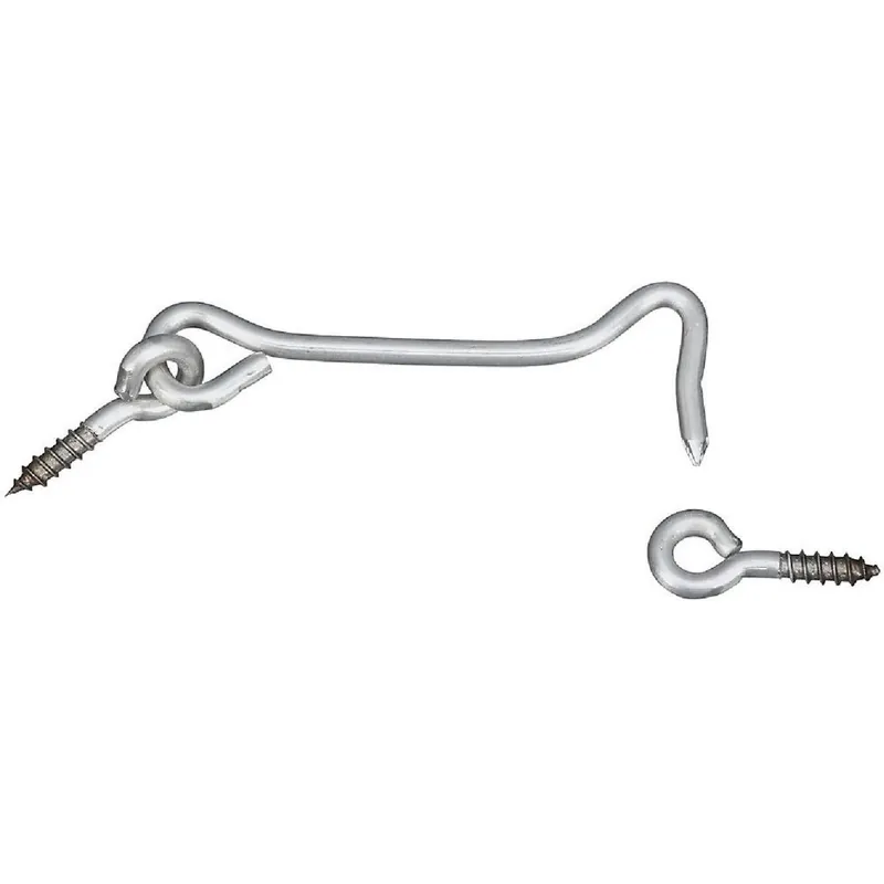 National N348-417 Stainless Steel Hook & Eye Bolt 4 In. Replacement MPN N348-417