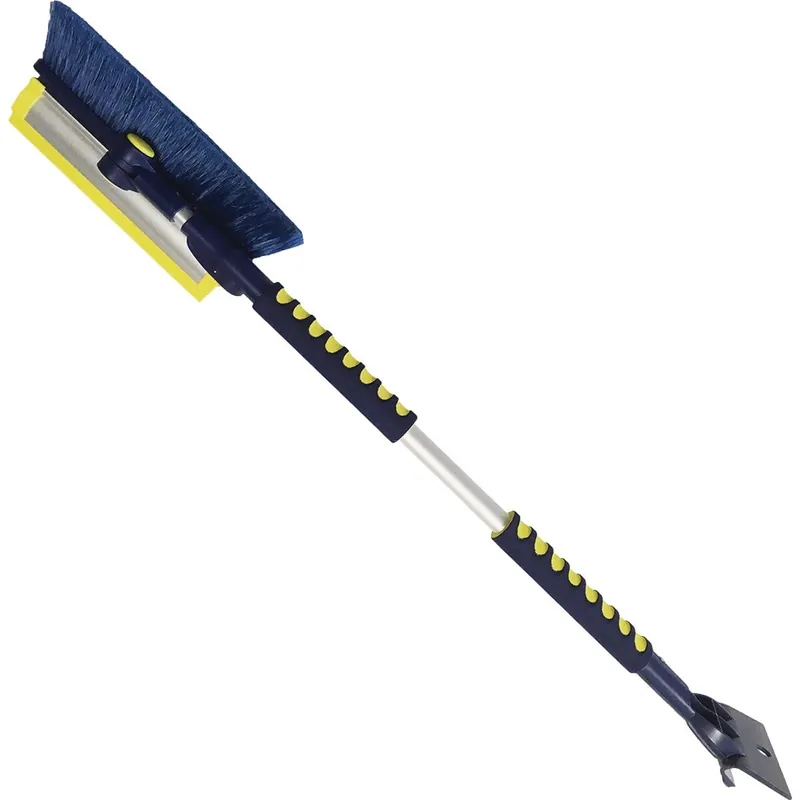 Michelin 19208 Avalanche 63 In. Steel Multi-Functional Telescopic Snowbrush and Ice Scraper