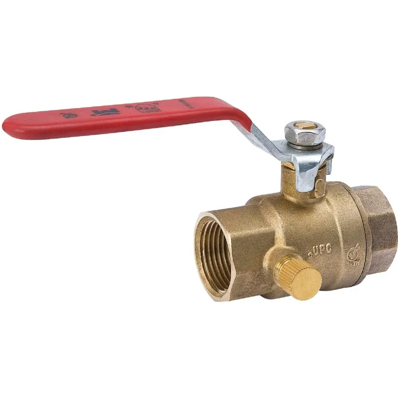ProLine 107-755NL 1 In. FIP Forged Brass Full Port Ball Valve