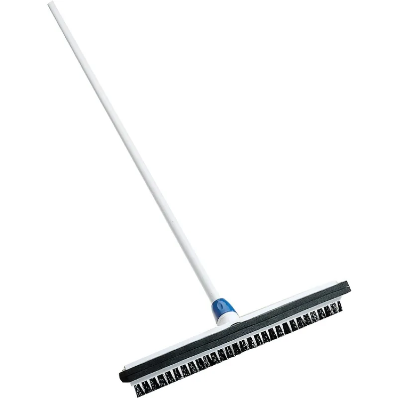 Ettore 48240 18 In. Straight Rubber Floor Squeegee